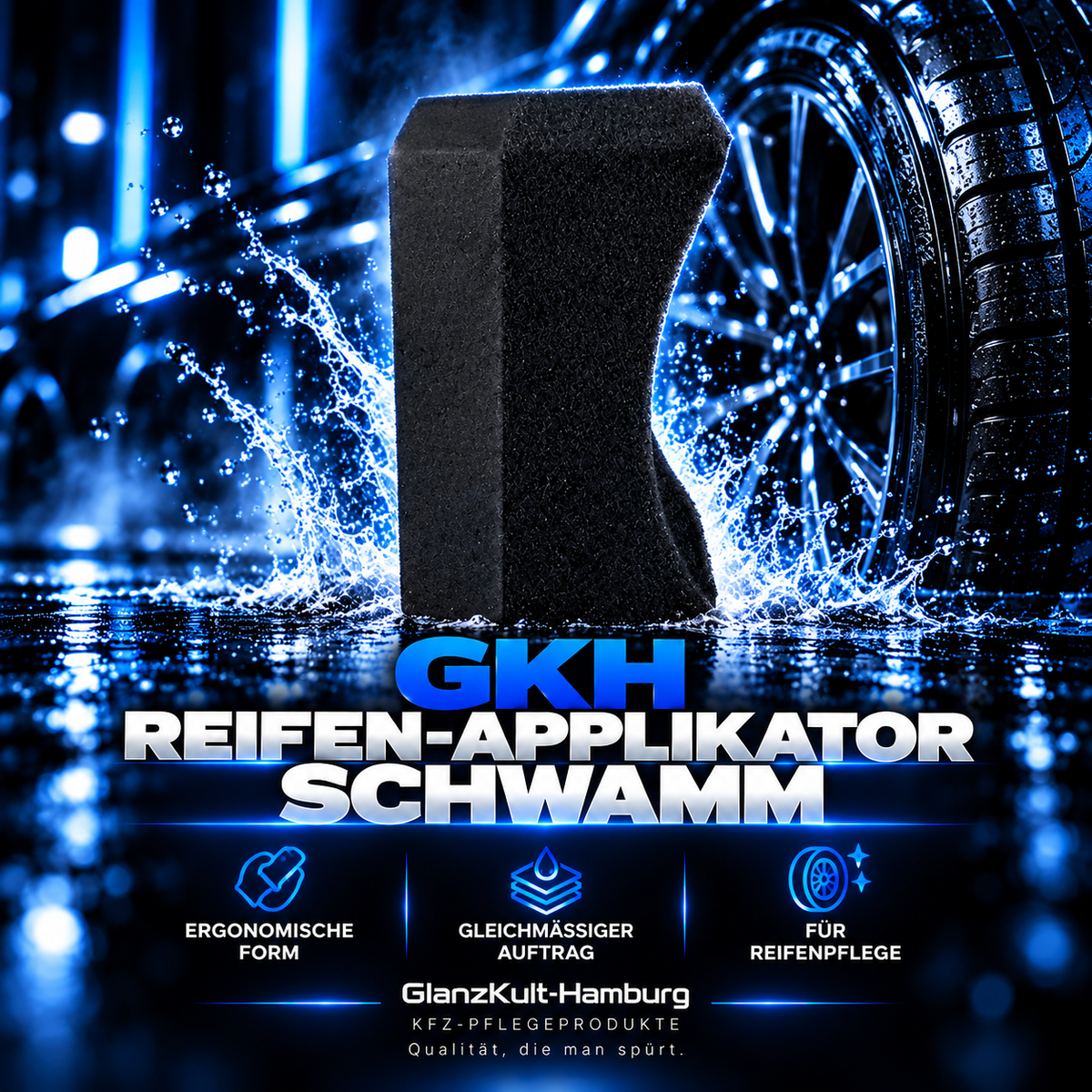 GKH Reifenglanz Applikator-Schwamm